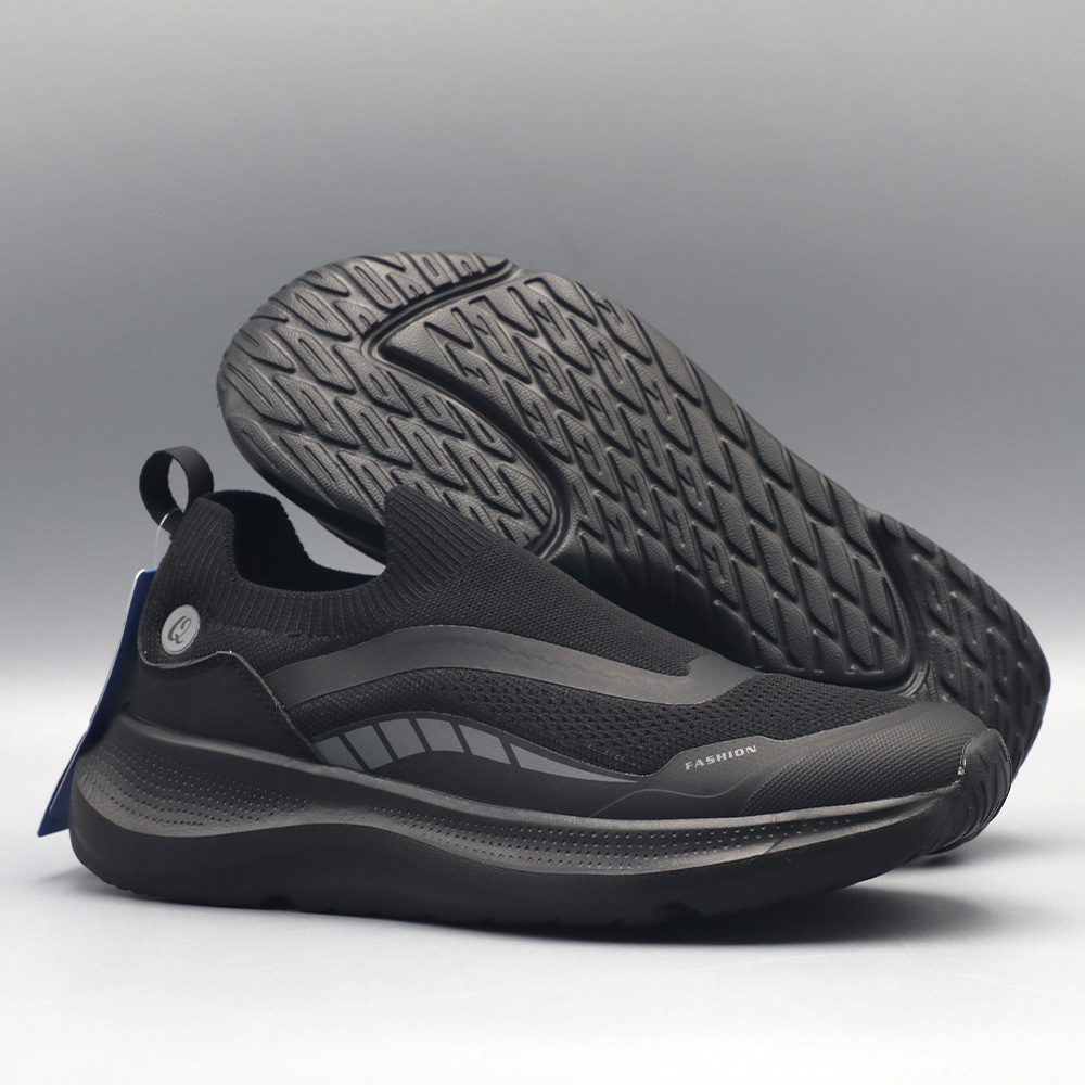 Mesh breathable thick-soled cushioned walking shoes