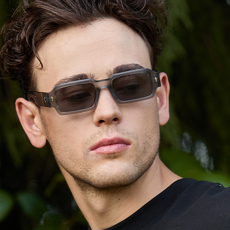 Mi Studded Square Sunglasses