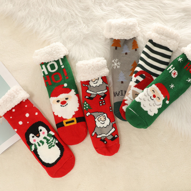 🔥Early Christmas SALE🔥Ultra-thick Cashmere Slipper Home Socks