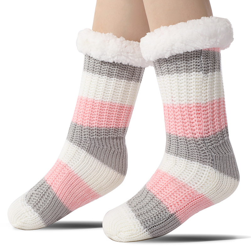 🔥Early Christmas SALE🔥Ultra-thick Cashmere Slipper Home Socks-Color Levels