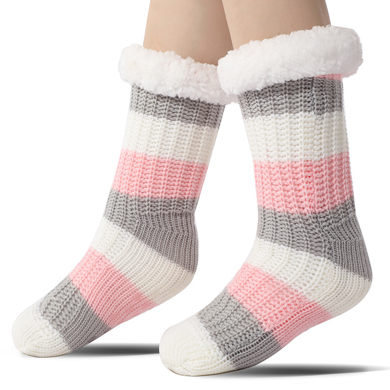 🔥Early Christmas SALE🔥Ultra-thick Cashmere Slipper Home Socks-Color Levels