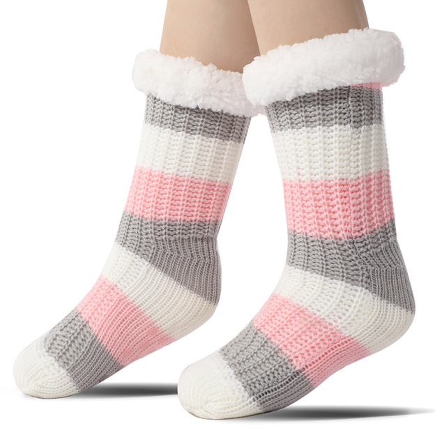 🔥Early Christmas SALE🔥Ultra-thick Cashmere Slipper Home Socks-Color Levels
