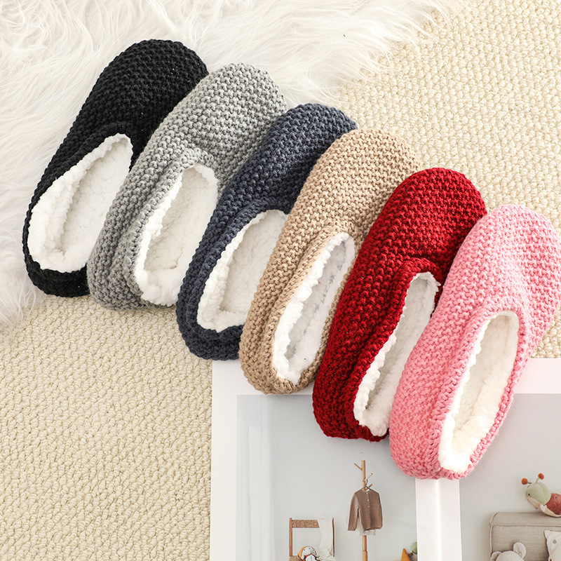 🔥Early Christmas SALE🔥Ultra-thick Cashmere Slipper Home Socks-low-top