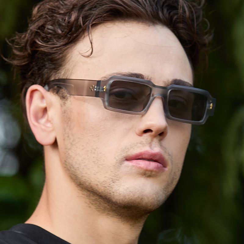 Mi Studded Square Sunglasses