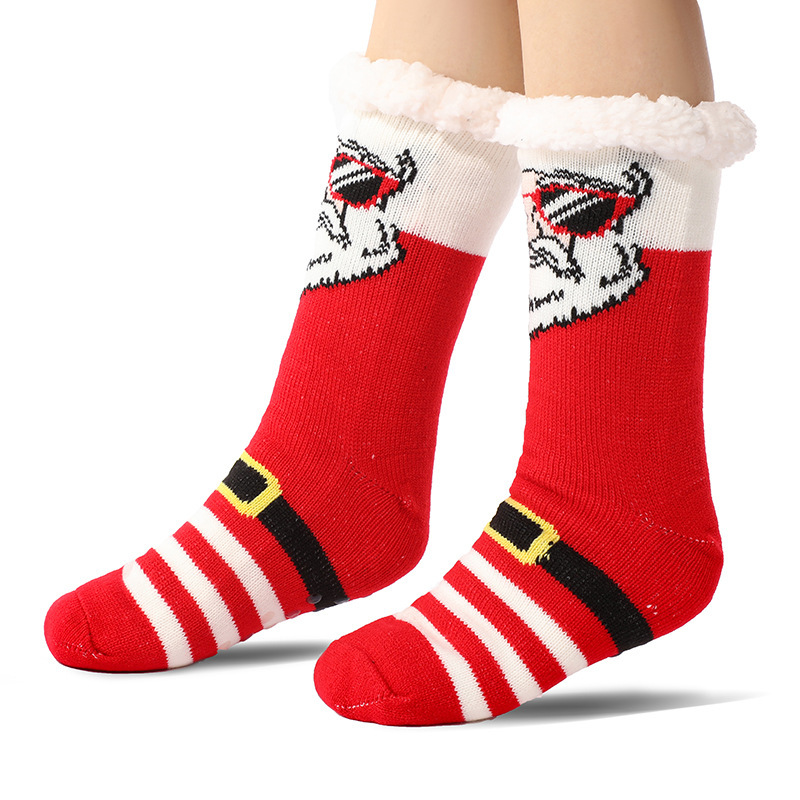 🔥Early Christmas SALE🔥Ultra-thick Cashmere Slipper Home Socks-christmas 2