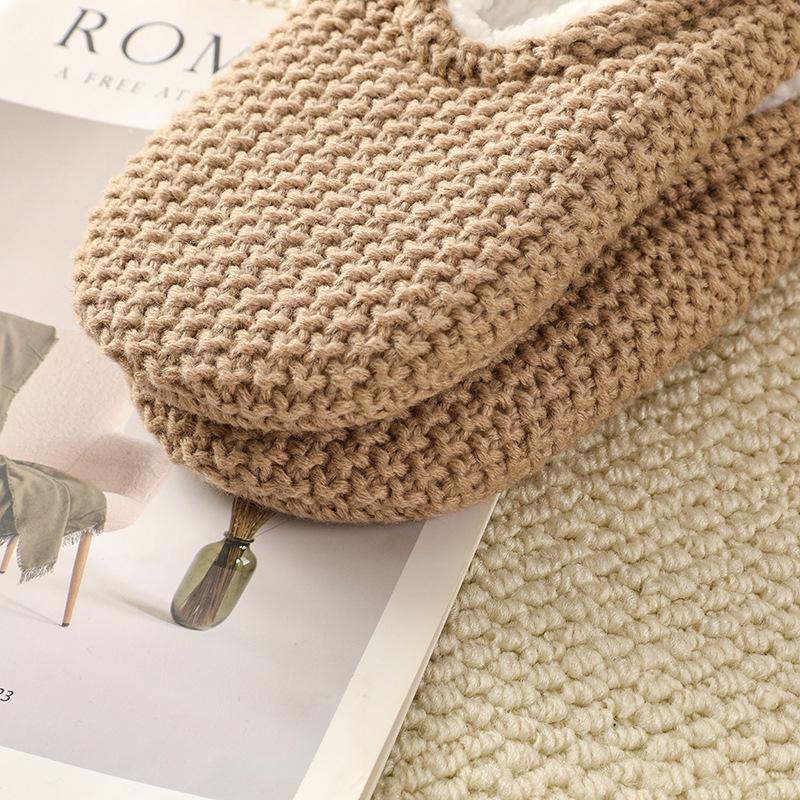 🔥Early Christmas SALE🔥Ultra-thick Cashmere Slipper Home Socks-low-top