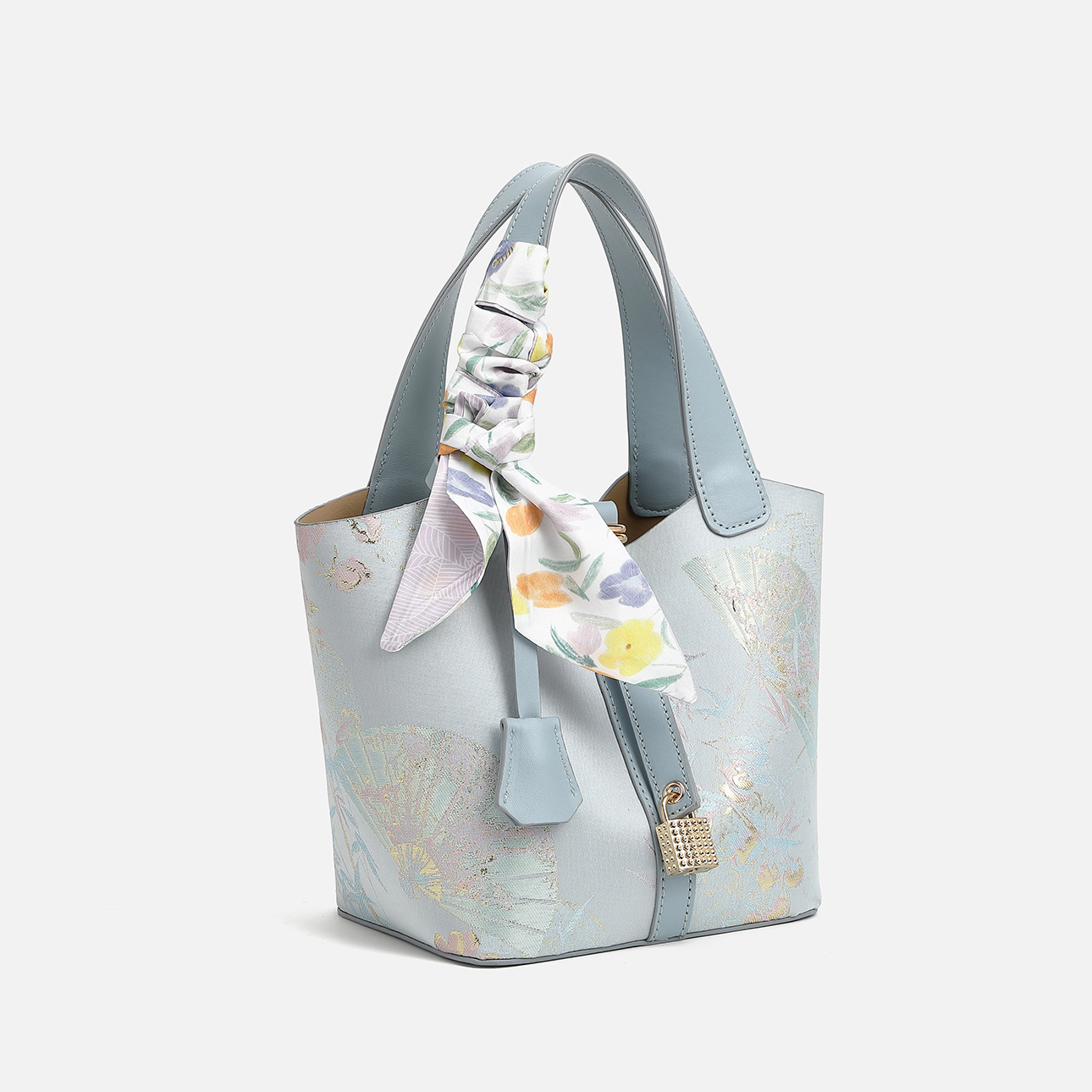 New women's cowhide bag with cheongsam Hanfu style shoulder bag