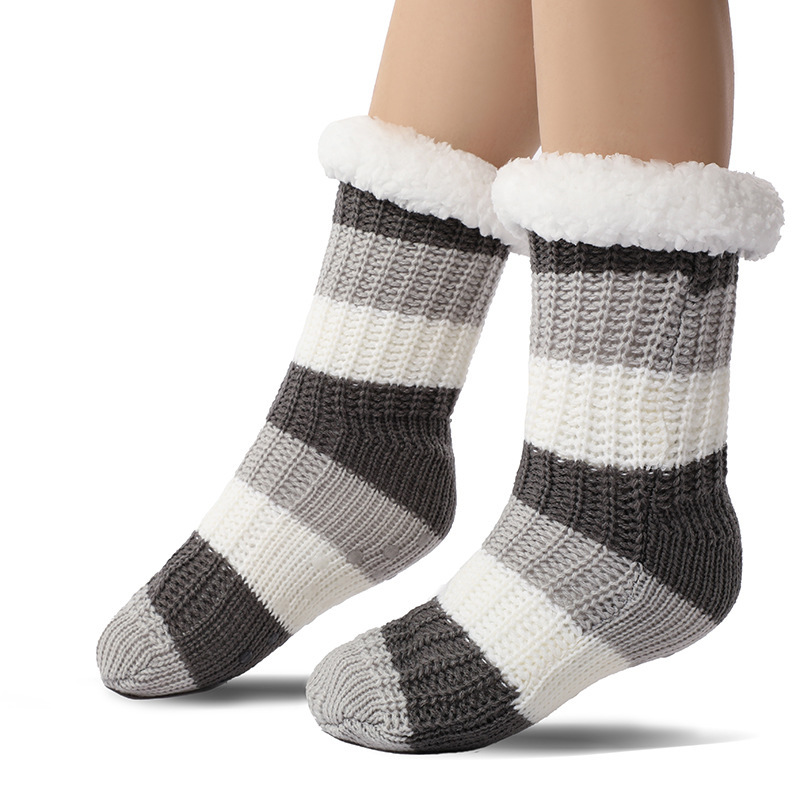 🔥Early Christmas SALE🔥Ultra-thick Cashmere Slipper Home Socks-Color Levels