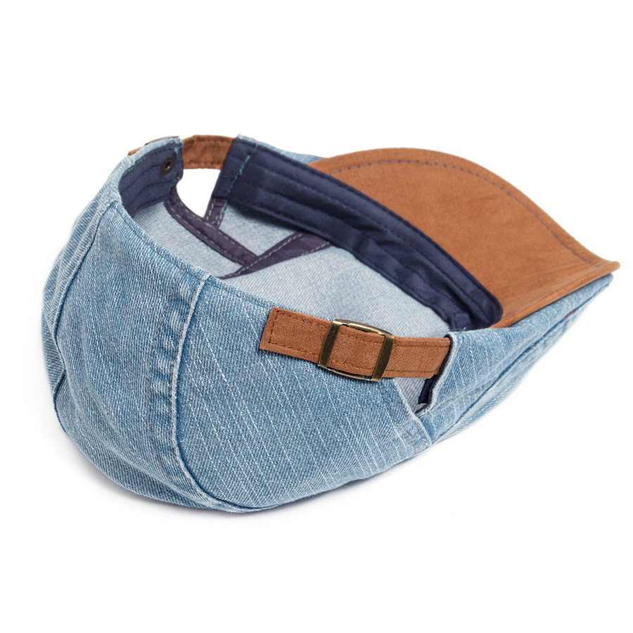 Albert | Denim flat cap