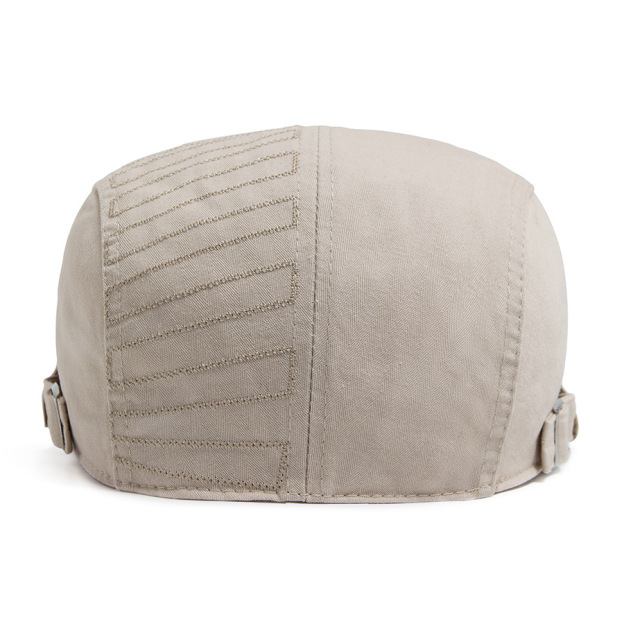 Buck | Embroidered flat cap