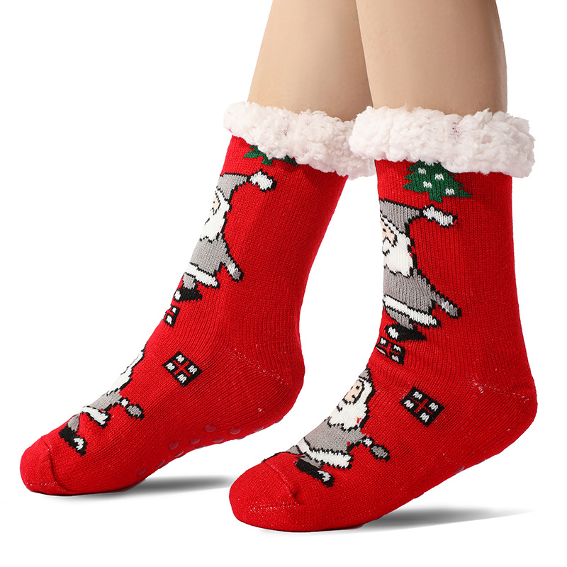 🔥Early Christmas SALE🔥Ultra-thick Cashmere Slipper Home Socks