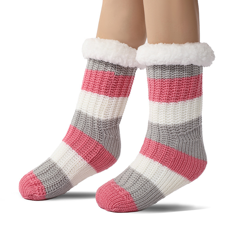 🔥Early Christmas SALE🔥Ultra-thick Cashmere Slipper Home Socks-Color Levels