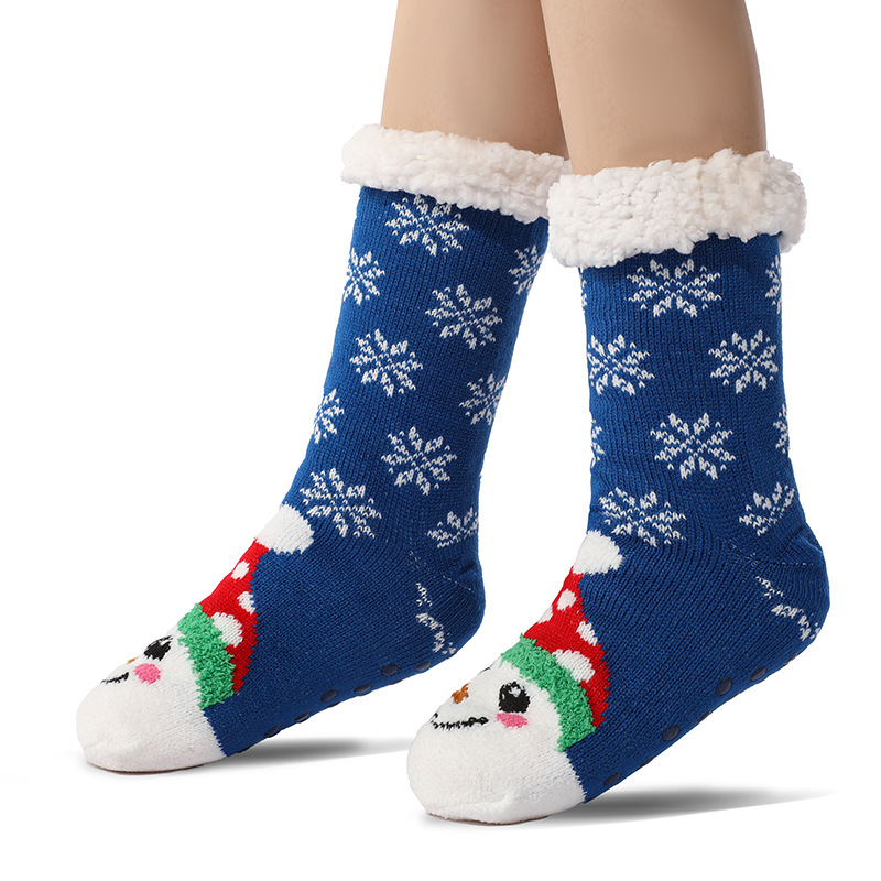 🔥Early Christmas SALE🔥Ultra-thick Cashmere Slipper Home Socks-christmas 2