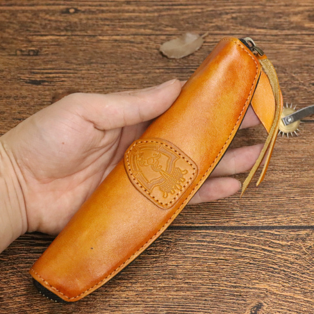 Original new handmade retro pencil case beauty storage bag