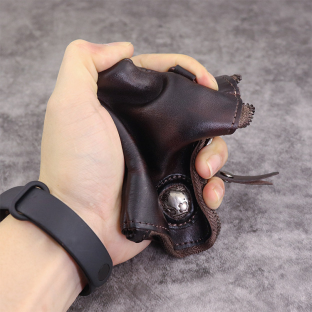 New vintage cowhide wallet coin purse