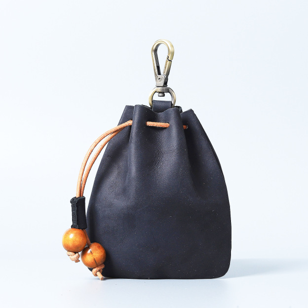 Handmade genuine leather coin purse