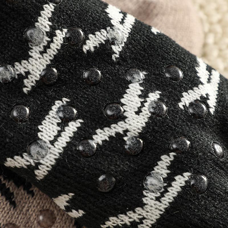 🔥Early Christmas SALE🔥Ultra-thick Cashmere Slipper Home Socks-Seagull