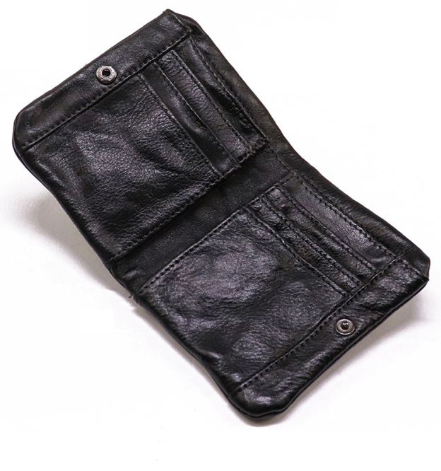 Handmade cowhide wallet vintage wallet