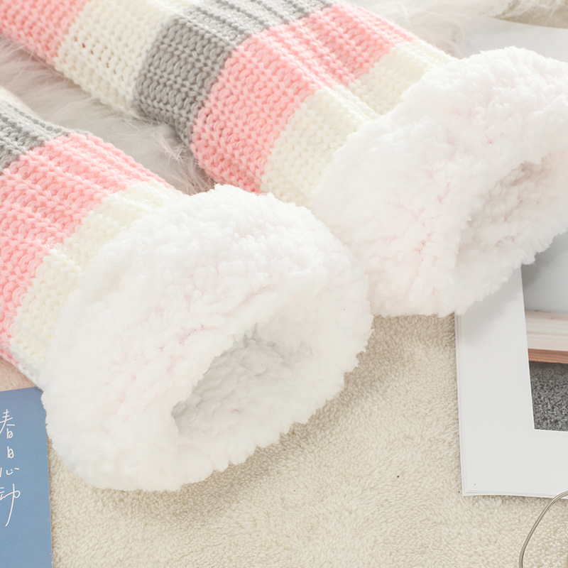 🔥Early Christmas SALE🔥Ultra-thick Cashmere Slipper Home Socks-Color Levels