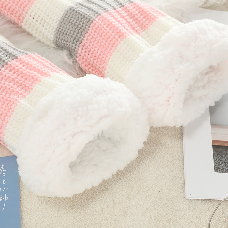 🔥Early Christmas SALE🔥Ultra-thick Cashmere Slipper Home Socks-Color Levels