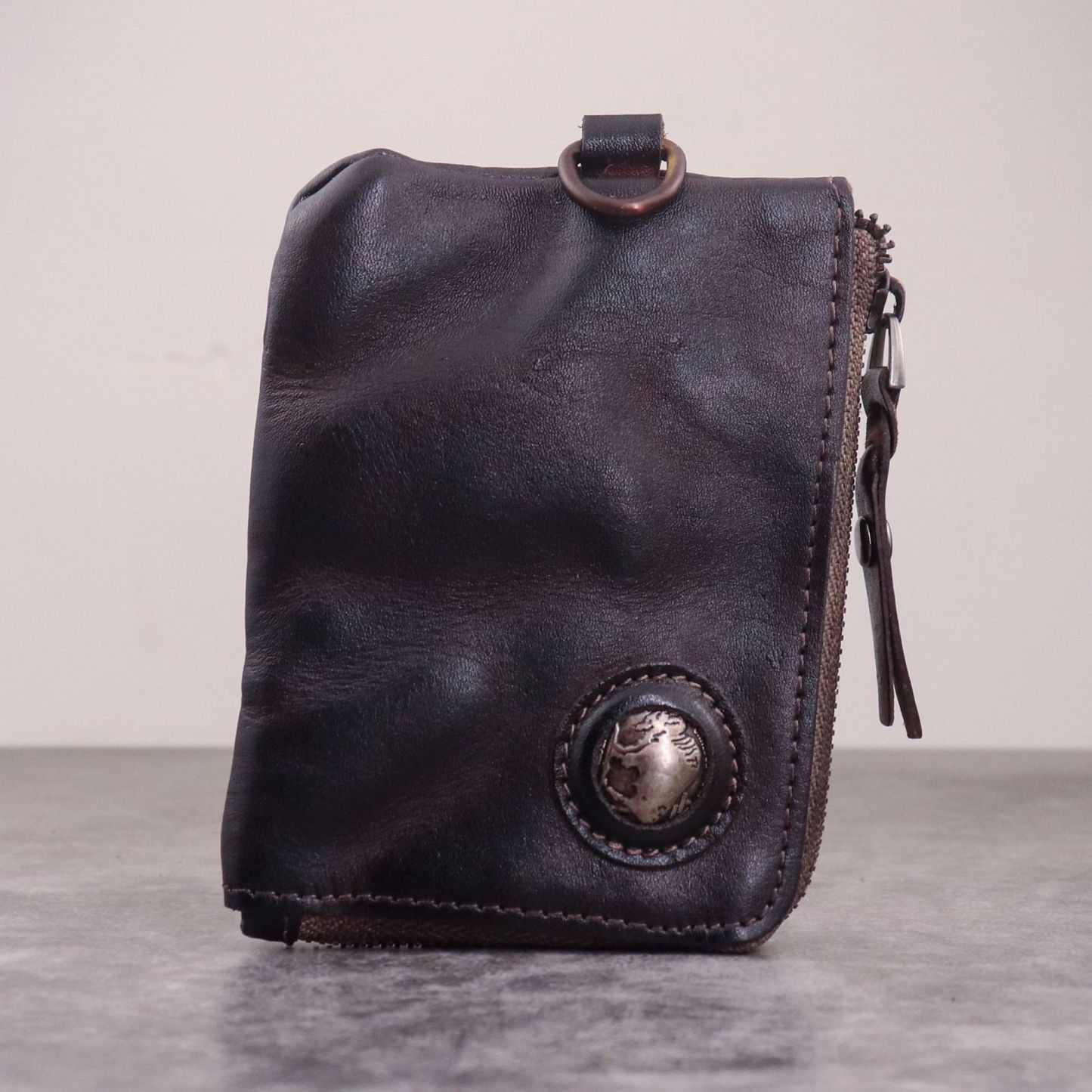 New vintage cowhide wallet coin purse