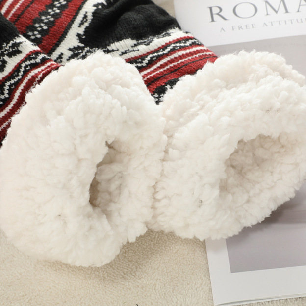 🔥Early Christmas SALE🔥Ultra-thick Cashmere Slipper Home Socks-snowflake