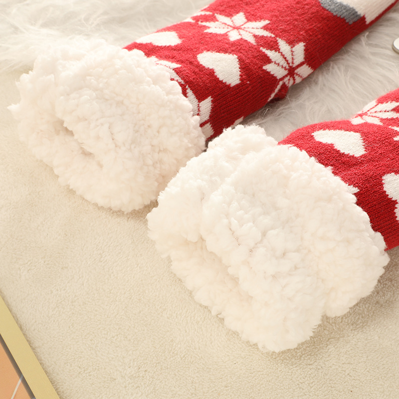 🔥Early Christmas SALE🔥Ultra-thick Cashmere Slipper Home Socks-new christmas