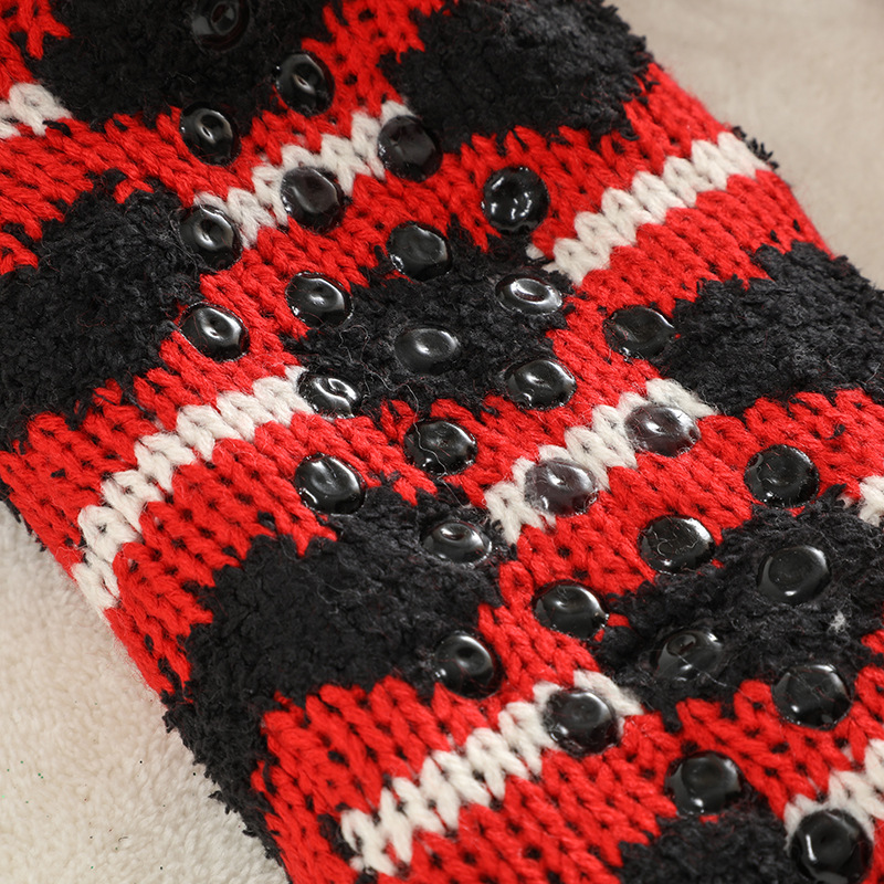 🔥Early Christmas SALE🔥Ultra-thick Cashmere Slipper Home Socks-Heart pattern