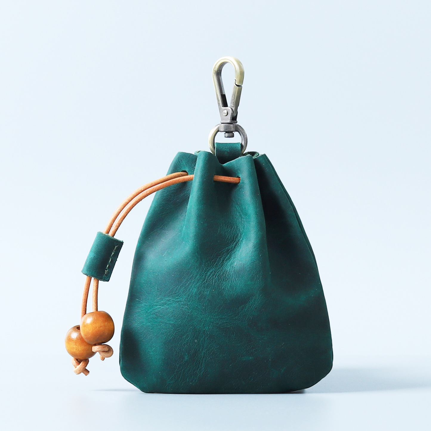 Handmade genuine leather coin purse