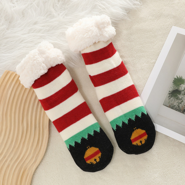 🔥Early Christmas SALE🔥Ultra-thick Cashmere Slipper Home Socks-new animal