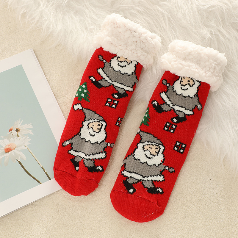 🔥Early Christmas SALE🔥Ultra-thick Cashmere Slipper Home Socks