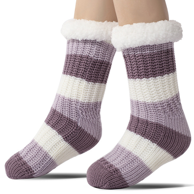 🔥Early Christmas SALE🔥Ultra-thick Cashmere Slipper Home Socks-Color Levels