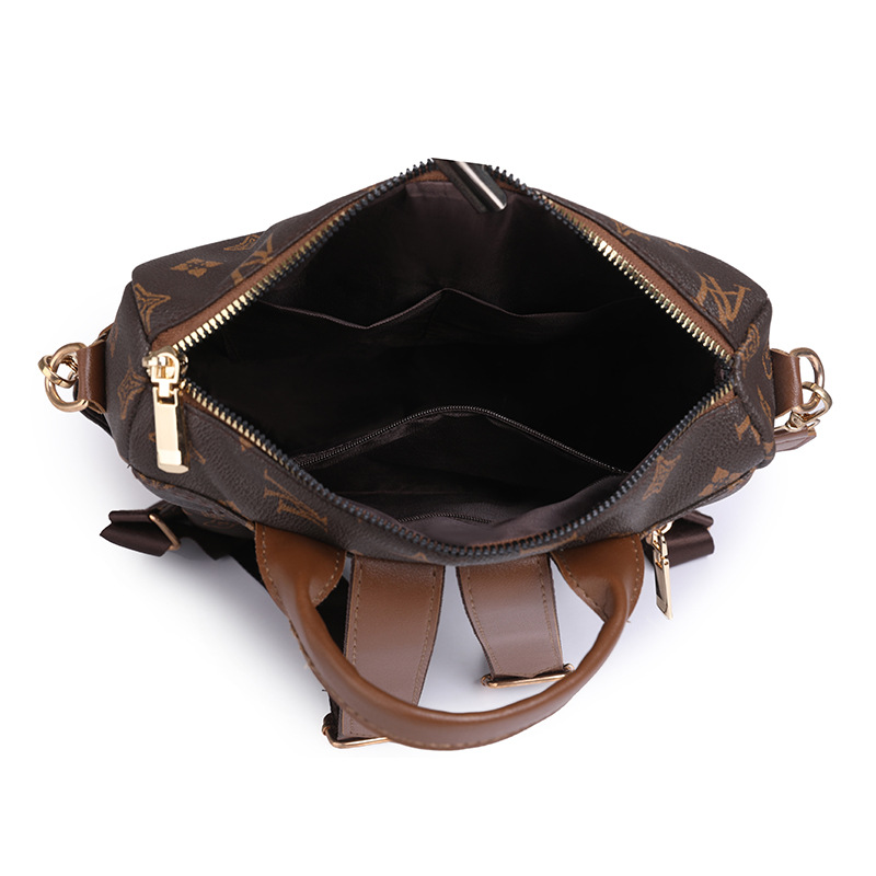 Soft Leather Anti-theft Large Capacity Work Travel Backpack