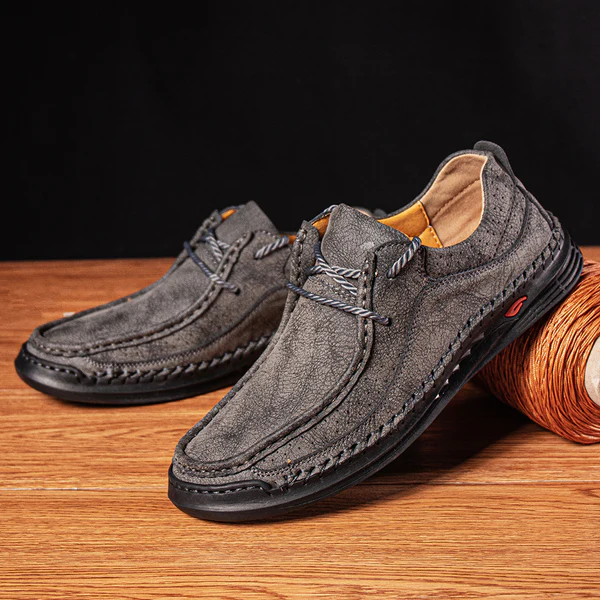 ⏰Last Day! 60% OFF  🔥Men’s Cowhide Slip-On Loafers – Handcrafted with Arch Support
