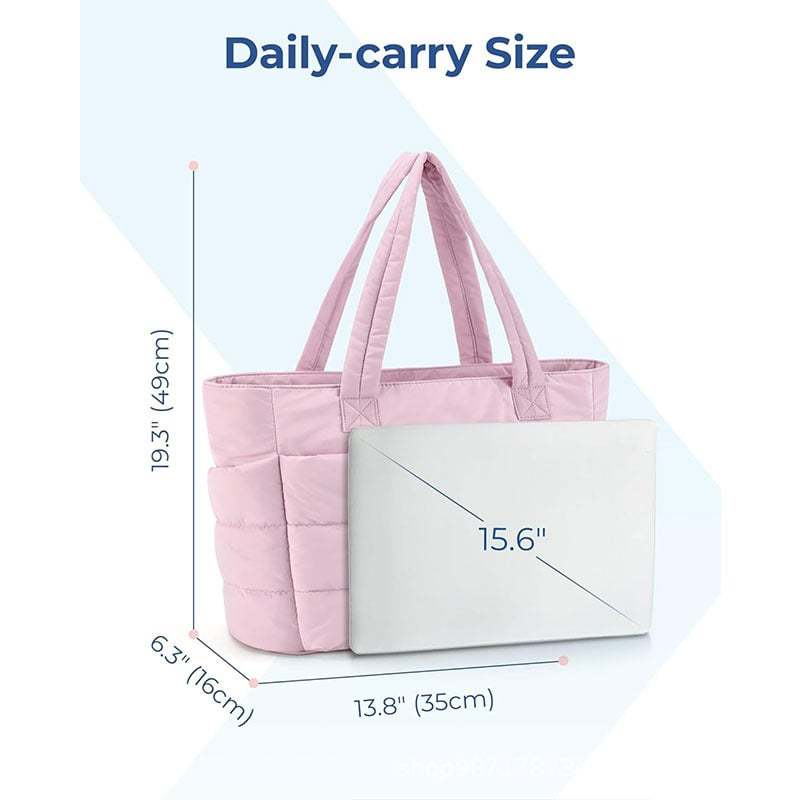 🎁Last Day 56% OFF-👜Lightweight Puffy Tote Bag