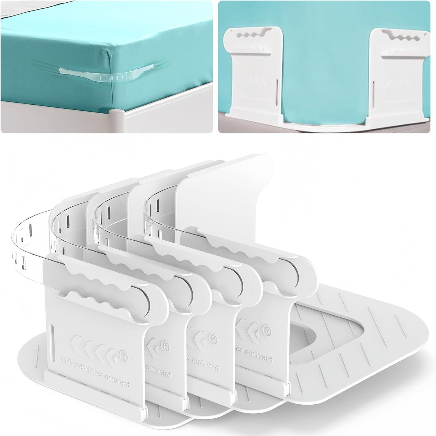 💖Last Day 49% OFF💖Sheet Holders - Secure Bed Sheets Firmly in Place - 4 Pack