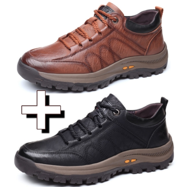 🔥Hot Sale - Men's Casual Hand Stitching Arch Support & Non-Slip Breathable Shoes
