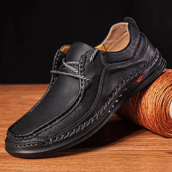 ⏰Last Day! 60% OFF  🔥Men’s Cowhide Slip-On Loafers – Handcrafted with Arch Support
