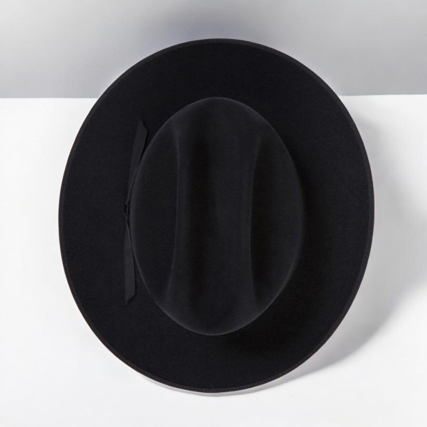 Wool Felt Open Road Fedora Hat