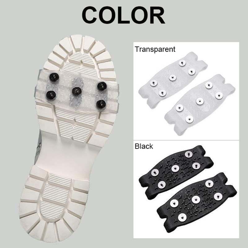 Manganese steel spikes anti-slip shoe covers & BUY MORE SAVE MORE