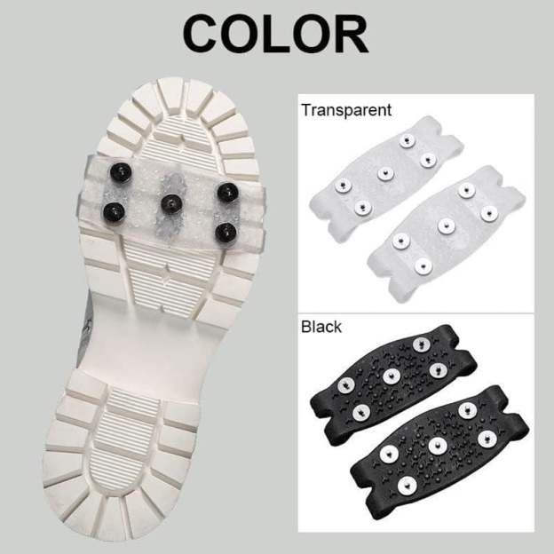 Manganese steel spikes anti-slip shoe covers & BUY MORE SAVE MORE