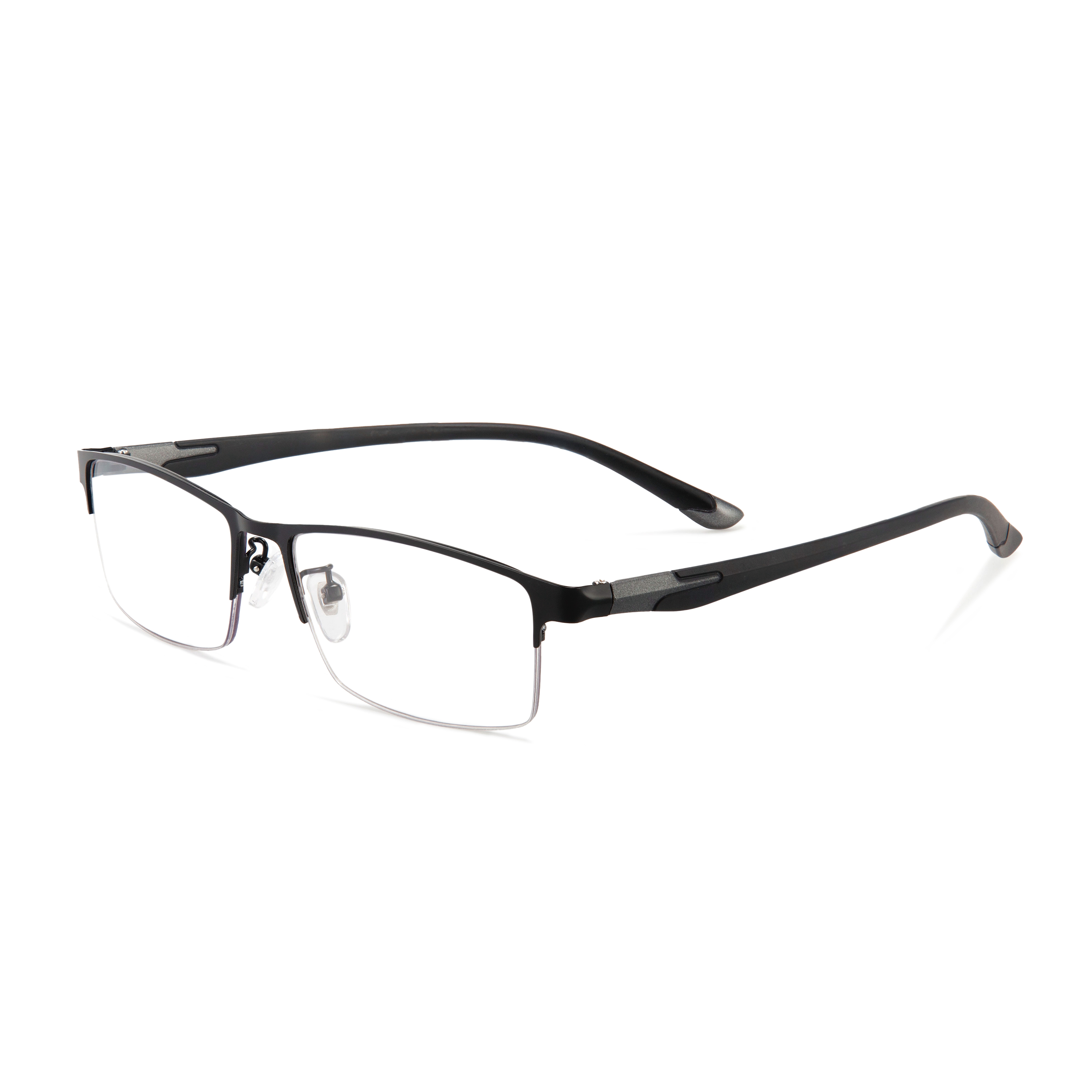 METAL ULTRA-LIGHT HALF-FRAME PHOTOCHROMIC MULTIFOCAL GLASSES