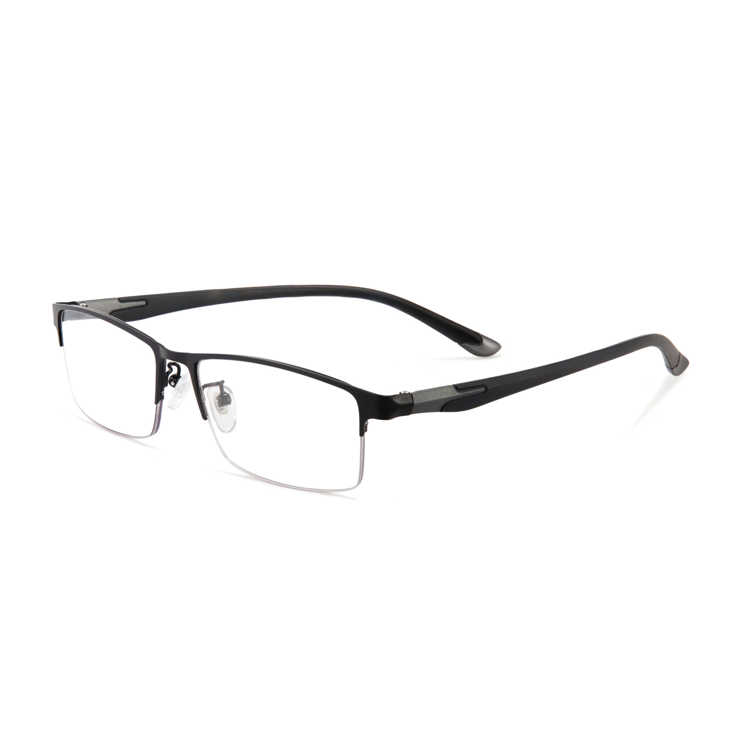 METAL ULTRA-LIGHT HALF-FRAME PHOTOCHROMIC MULTIFOCAL GLASSES