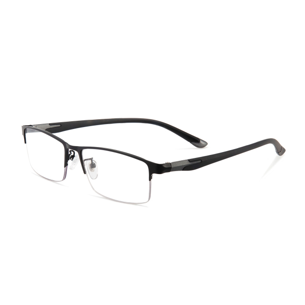 METAL ULTRA-LIGHT HALF-FRAME PHOTOCHROMIC MULTIFOCAL GLASSES