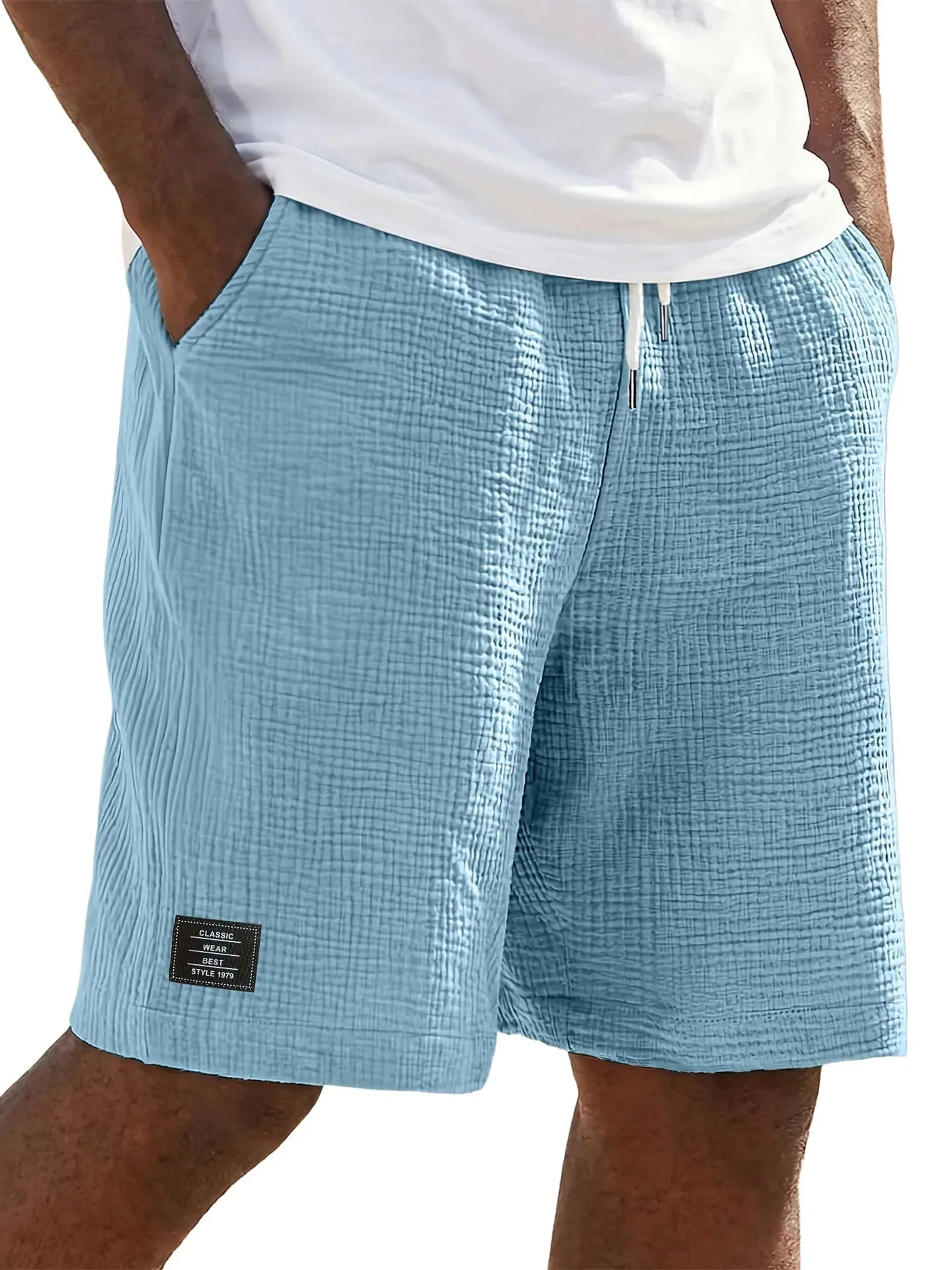 2026 New Release Promo: Ultra-Loose & Breathable Cotton-Linen Shorts