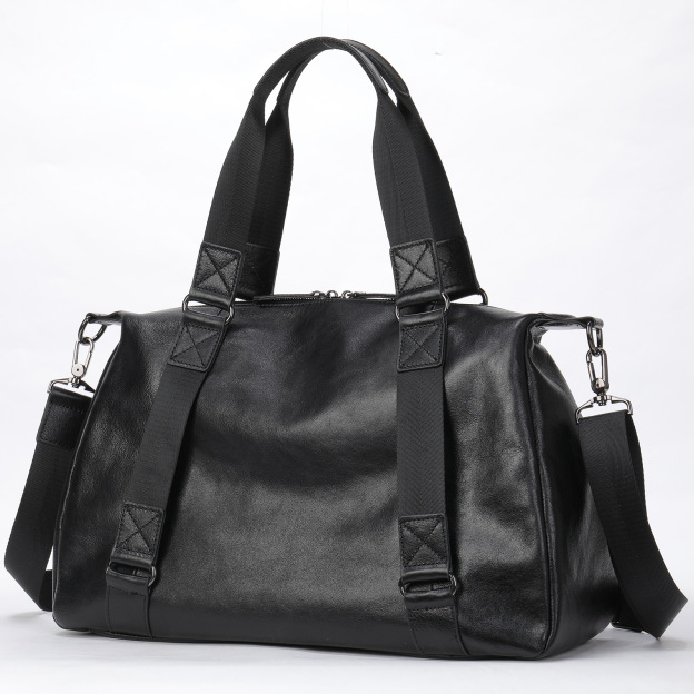 Men's Leather Travel Large Capacity Luggage Bag