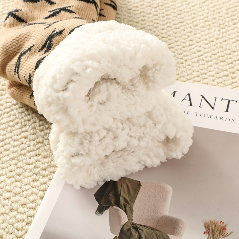 🔥Early Christmas SALE🔥Ultra-thick Cashmere Slipper Home Socks-Seagull