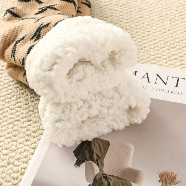 🔥Early Christmas SALE🔥Ultra-thick Cashmere Slipper Home Socks-Seagull