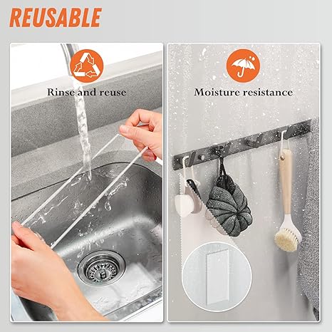 ✨Extra Large Double Sided Tape  , Clear & Tough Nano Tape, Multipurpose Mounting Tape