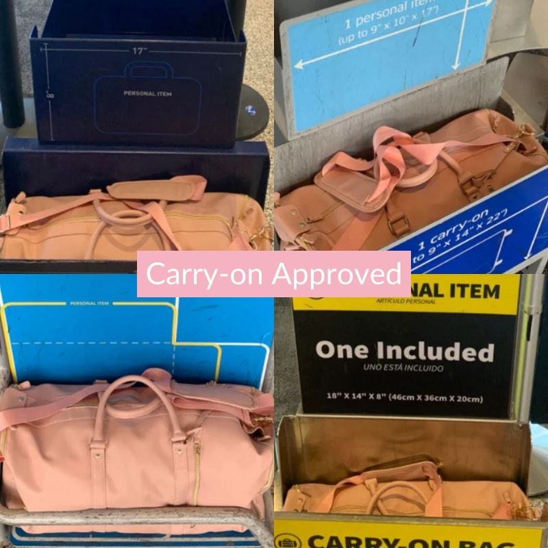 The roomiest carry-on bag